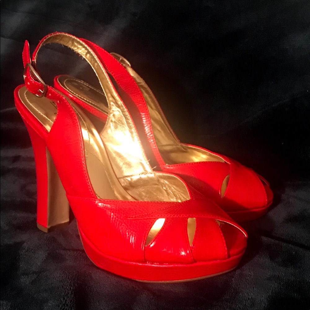 Lipstick Red Heels by Blossom Collection